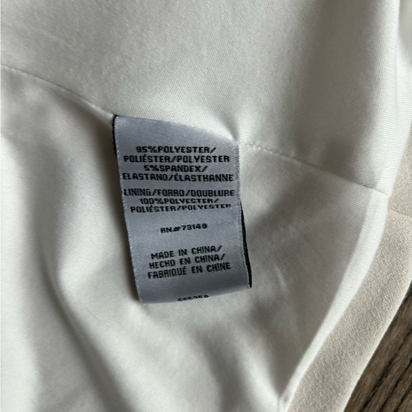 Fashion Nova Sasha Open Front Blazer - Cream Size XS - Picture 4 of 7